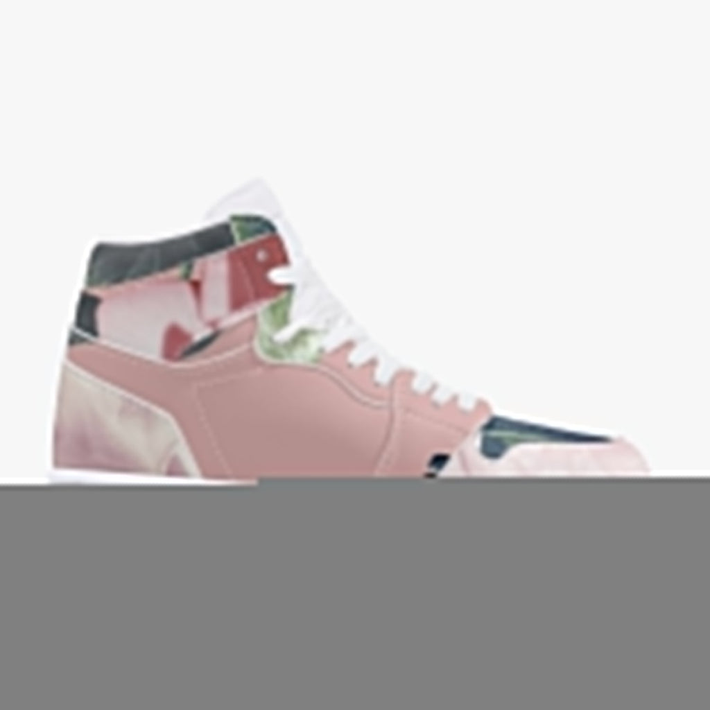 Jacki Easlick Floral Garden High-Top Leather Sneakers